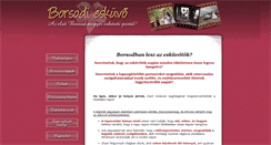 Desktop Screenshot of borsodieskuvo.hu